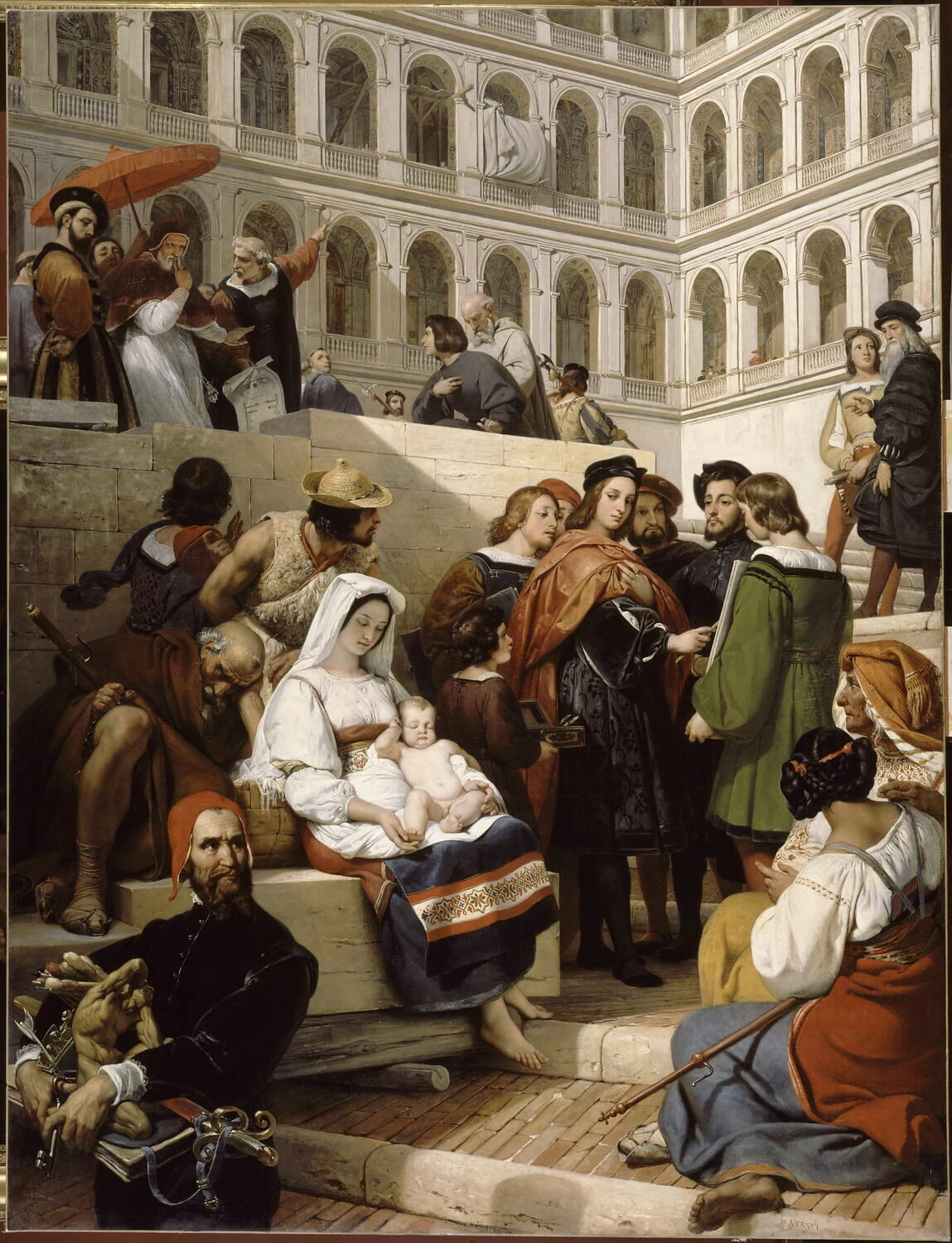 131-Raffaello in Vaticano - Louvre, Parigi 